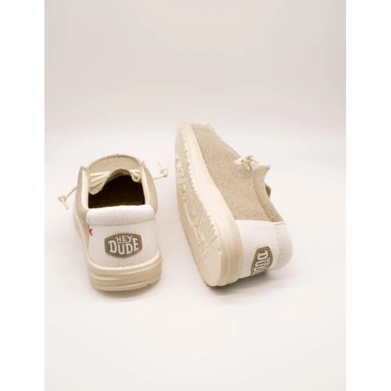 ZAPATO CORDON ELASTICO OFF WHITE