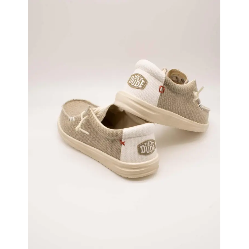 ZAPATO CORDON ELASTICO OFF WHITE