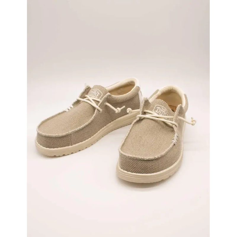 ZAPATO CORDON ELASTICO OFF WHITE