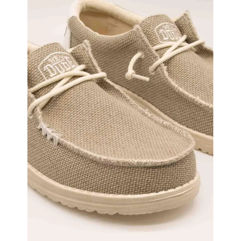 ZAPATO CORDON ELASTICO OFF WHITE