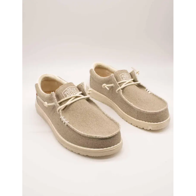 ZAPATO CORDON ELASTICO OFF WHITE