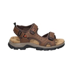 SANDALIA DOS VELCROS BRAUN