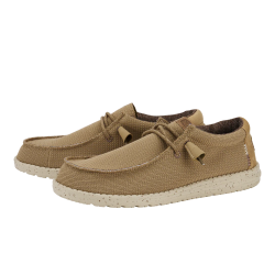 ZAPATO CORDON ELASTICO TAN/WHITE