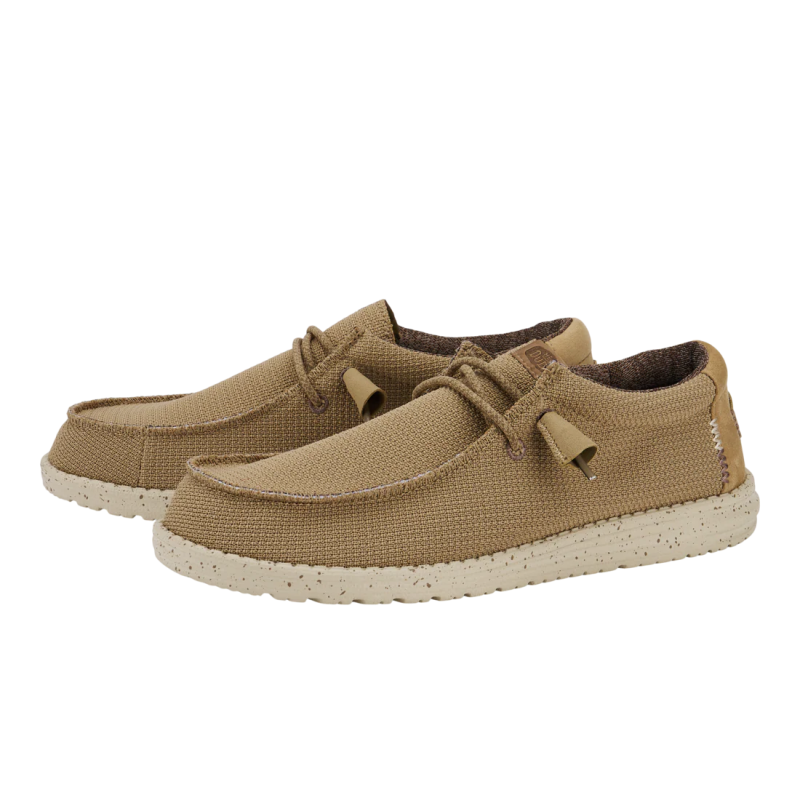 ZAPATO CORDON ELASTICO TAN/WHITE