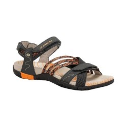 SANDALIA TIRAS MARRON