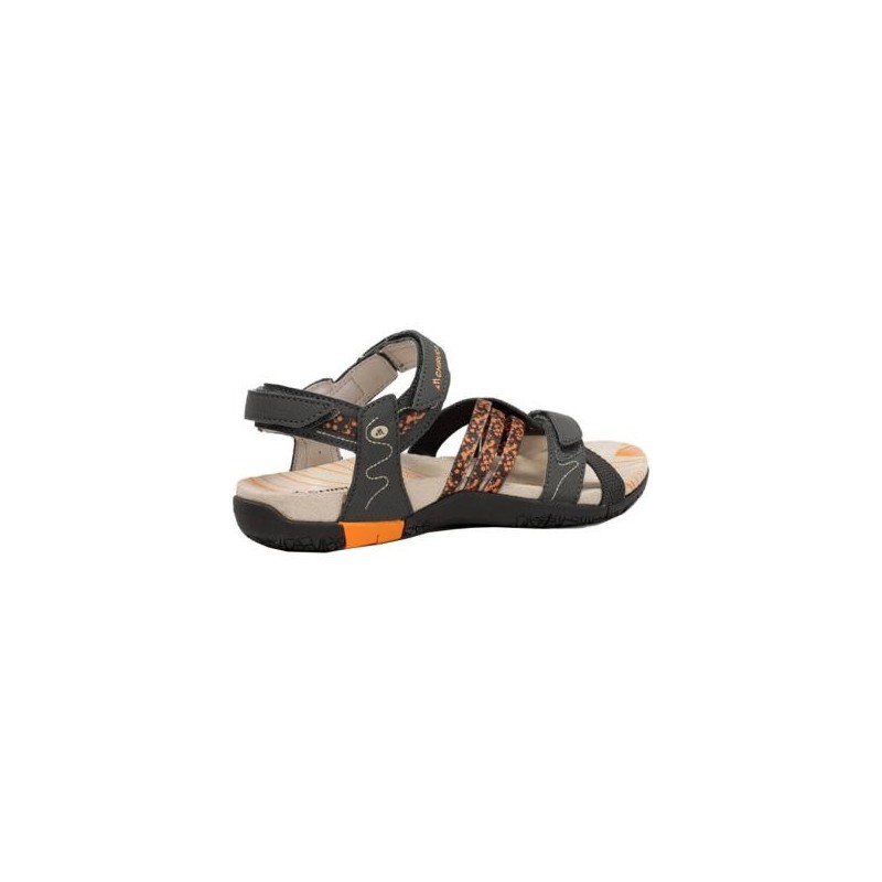 SANDALIA TIRAS MARRON