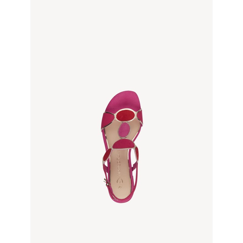 SANDALIA CIRCULOS COMBI PINK