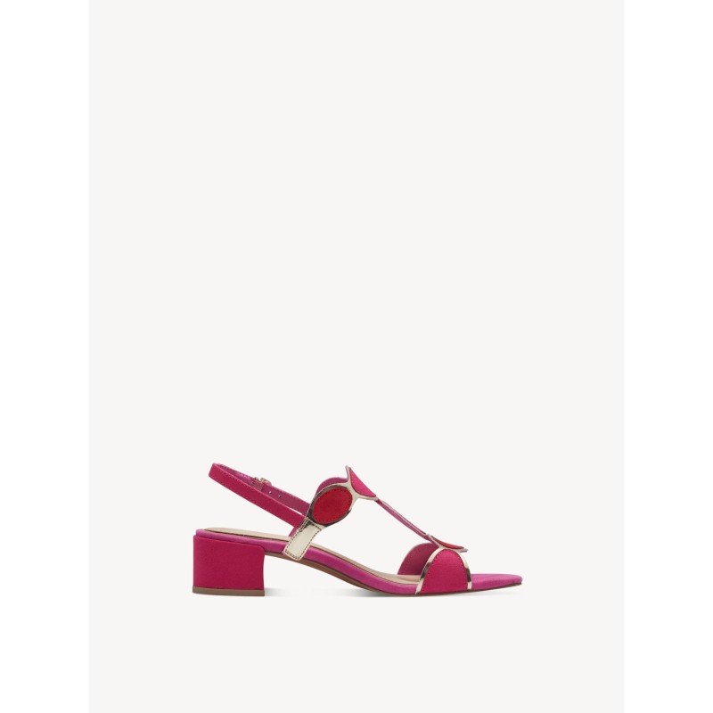 SANDALIA CIRCULOS COMBI PINK