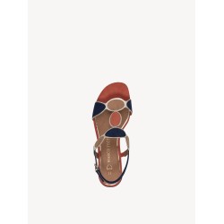 SANDALIA CIRCULOS COMBI NAVY