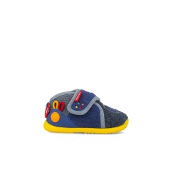 ZAPATILLA CASA AZUL
