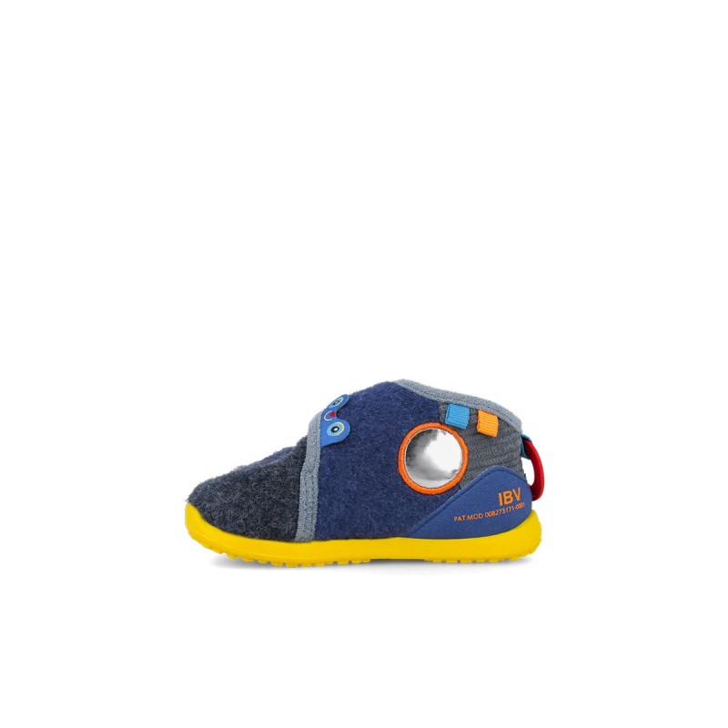 ZAPATILLA CASA AZUL