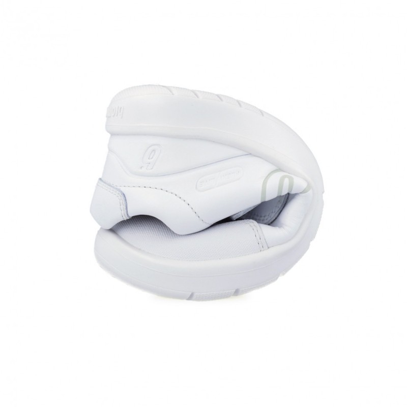 COLEGIAL BAREFOOT VELCROS BLANCO