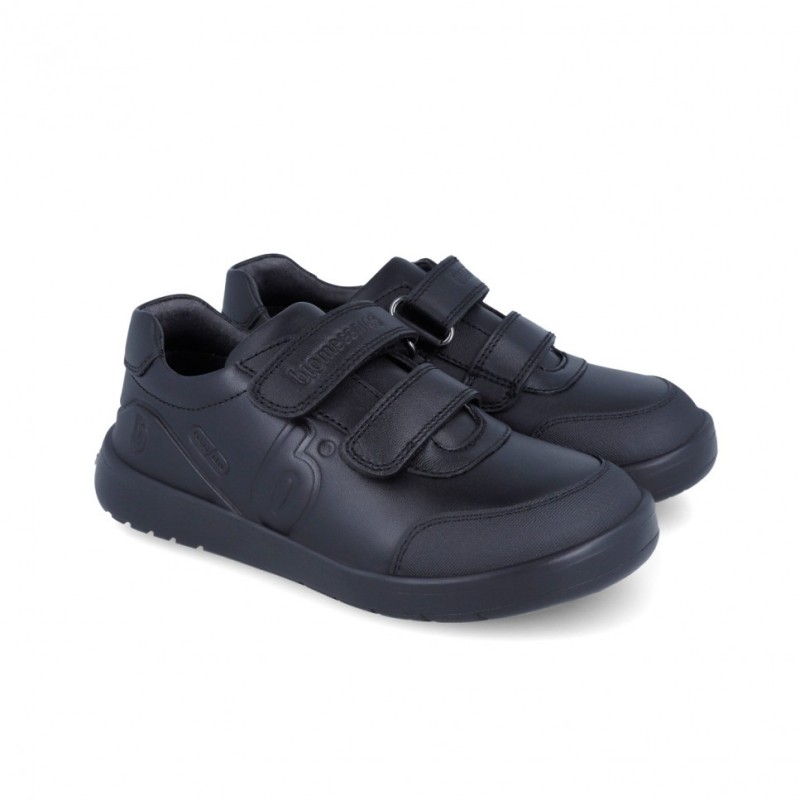 COLEGIAL BAREFOOT VELCROS NEGRO