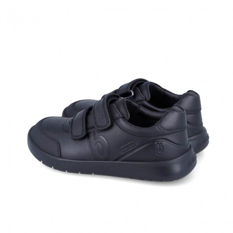 COLEGIAL BAREFOOT VELCROS NEGRO