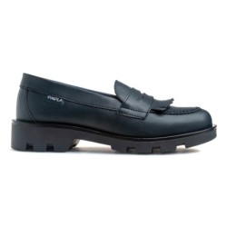 MOCASIN ANTIFAZ Y FLECO MARINO
