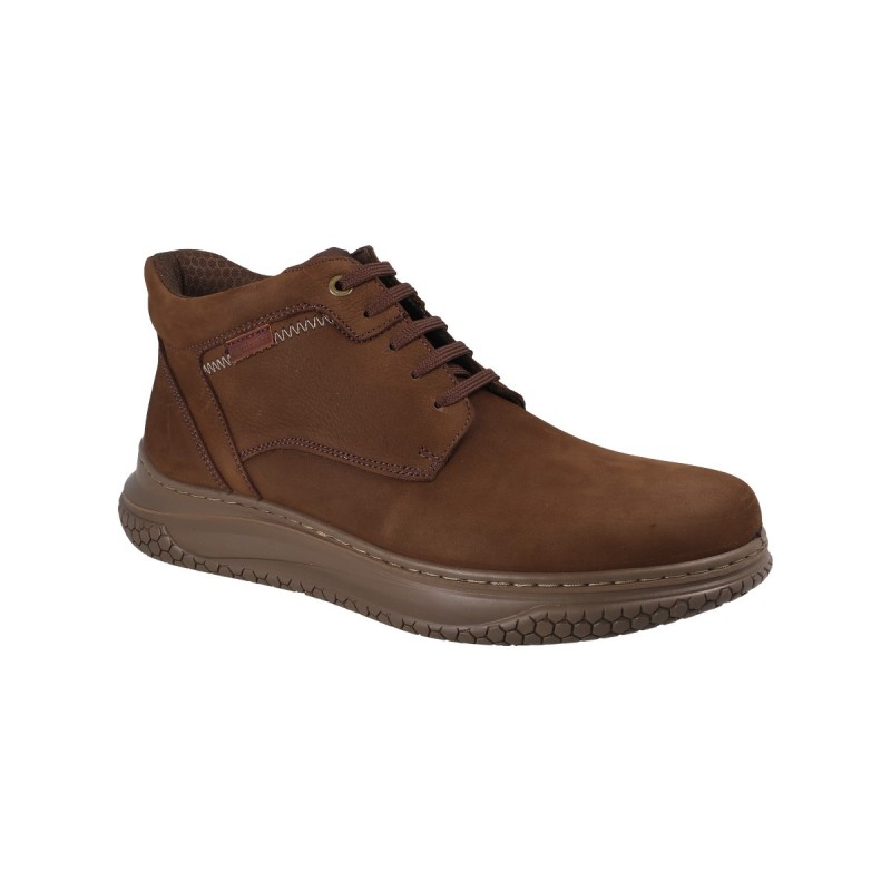 BOTIN PIEL NOBUCK CAFE