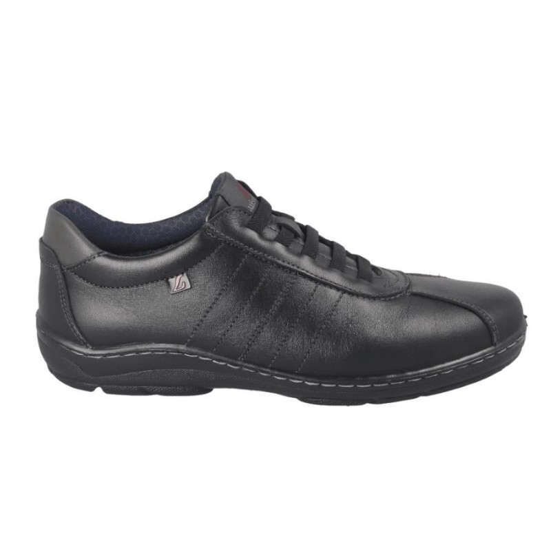 CASUAL SPORT PIEL NOBUCK NEGRO