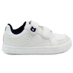 DEPORTIVO VELCROS WHITE NAVY