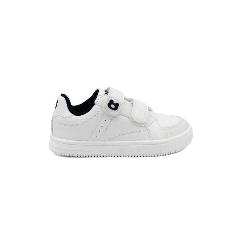DEPORTIVO VELCROS WHITE NAVY