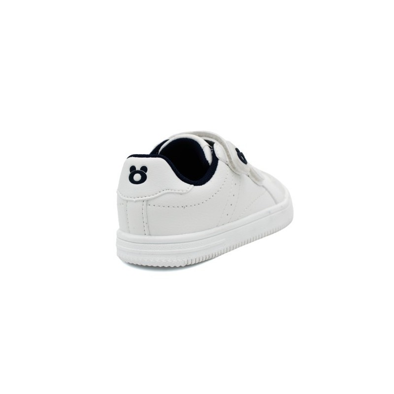 DEPORTIVO VELCROS WHITE NAVY