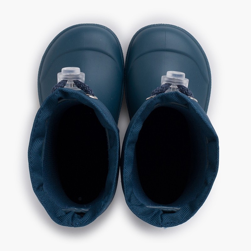 BOTA LLUVIA CUELLO BAREFOOT PETROLEO