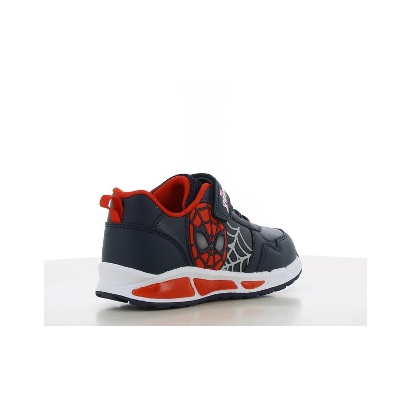 DEPORTIVOS LUCES NAVY/RED