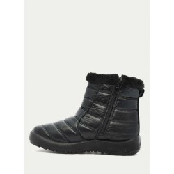 BOTIN ACOLCHADO NYLON NEGRO