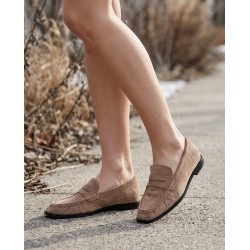 MOCASIN ANTIFAZ BEIGE